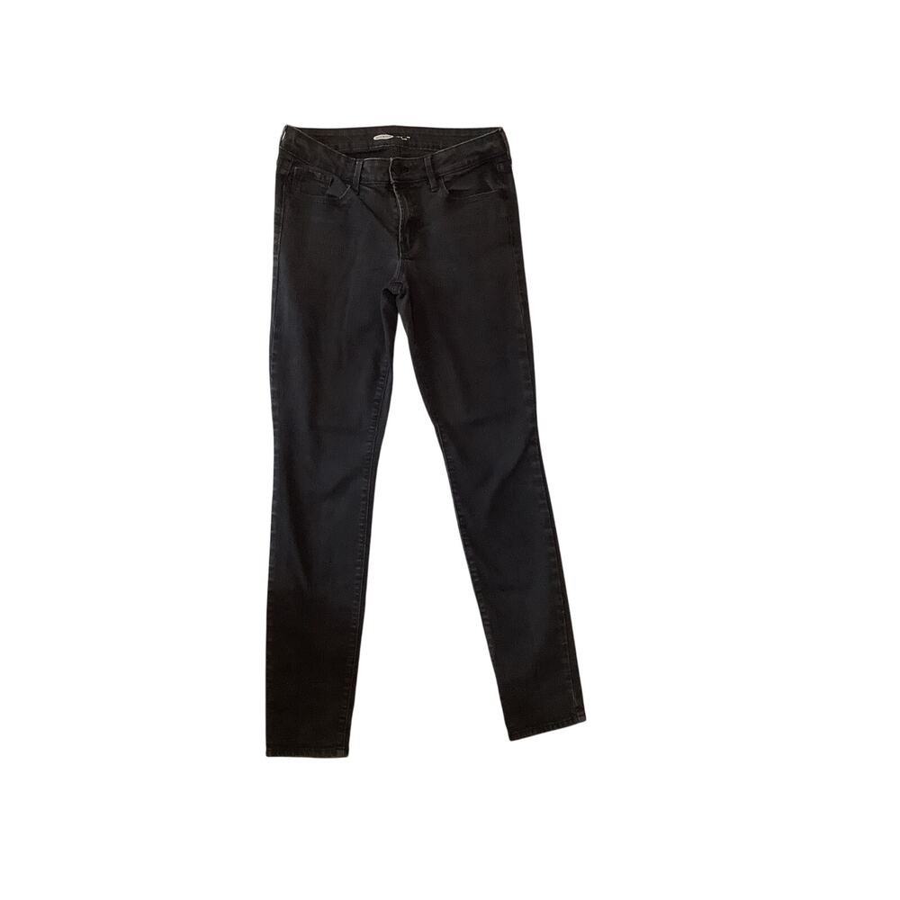 Old Navy Women's Pop Icon Skinny Black Jeans - Low Rise - Size 8Tall - 665